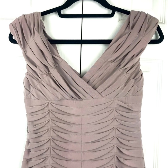 NWT Adrianna Papell Cameo Dusty Rose Dress Size 6 - Picture 2 of 8